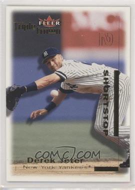 2001 Fleer Triple Crown - [Base] #1 - Derek Jeter