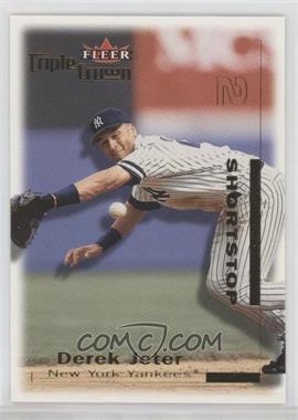 2001 Fleer Triple Crown - [Base] #1 - Derek Jeter