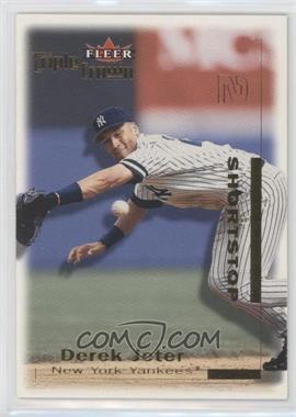 2001 Fleer Triple Crown - [Base] #1 - Derek Jeter