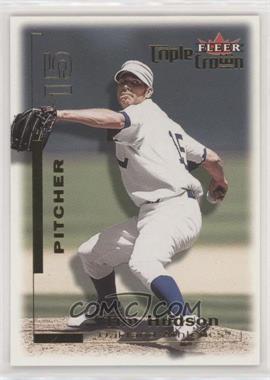 2001 Fleer Triple Crown - [Base] #109 - Tim Hudson