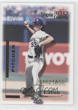 2001 Fleer Triple Crown - [Base] #260 - Adam Eaton