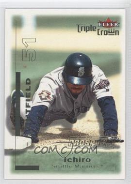 2001 Fleer Triple Crown - [Base] #306 - Ichiro Suzuki /2999