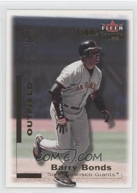 2001 Fleer Triple Crown - [Base] #9 - Barry Bonds