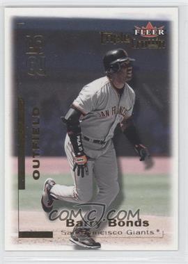 2001 Fleer Triple Crown - [Base] #9 - Barry Bonds