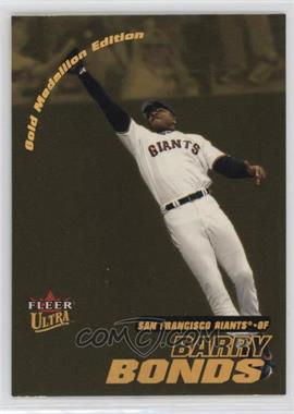 2001 Fleer Ultra - [Base] - Gold Medallion Edition #182G - Barry Bonds