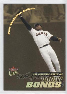 2001 Fleer Ultra - [Base] - Gold Medallion Edition #182G - Barry Bonds