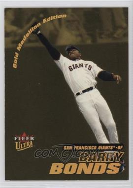 2001 Fleer Ultra - [Base] - Gold Medallion Edition #182G - Barry Bonds