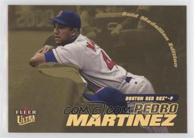 2001 Fleer Ultra - [Base] - Gold Medallion Edition #1G - Pedro Martinez