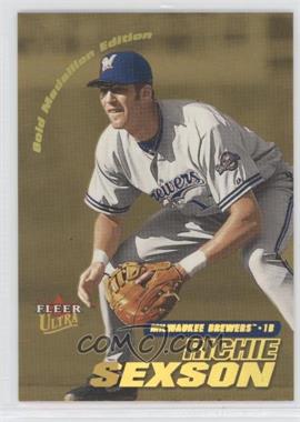 2001 Fleer Ultra - [Base] - Gold Medallion Edition #26G - Richie Sexson