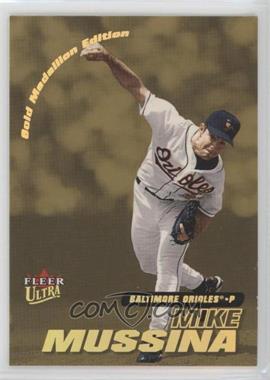 2001 Fleer Ultra - [Base] - Gold Medallion Edition #33G - Mike Mussina