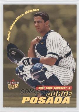 2001 Fleer Ultra - [Base] - Gold Medallion Edition #86G - Jorge Posada