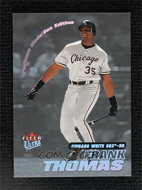 2001 Fleer Ultra - [Base] - Platinum Medallion Edition #137P - Frank Thomas /50