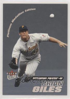 2001 Fleer Ultra - [Base] - Platinum Medallion Edition #225P - Brian Giles /50