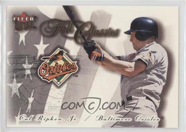 2001 Fleer Ultra - Fall Classics #5FC - Cal Ripken Jr.