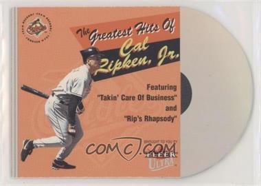 2001 Fleer Ultra - The Greatest Hits Of #5GH - Cal Ripken Jr.