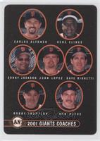 Carlos Alfonso, Gene Clines, Sonny Jackson, Juan Lopez, Dave Righetti, Robby Th…