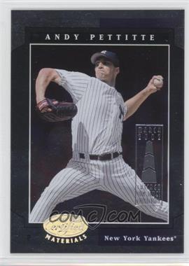 2001 Leaf Certified Materials - [Base] - Chicago Sun-Times Collection #108 - Andy Pettitte /5 [Noted]