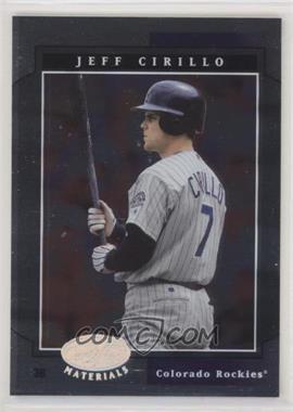 2001 Leaf Certified Materials - [Base] #102 - Jeff Cirillo [EX to NM]