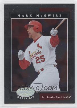 2001 Leaf Certified Materials - [Base] #15 - Mark McGwire