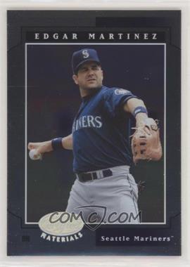 2001 Leaf Certified Materials - [Base] #53 - Edgar Martinez