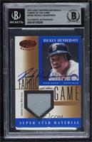 Rickey Henderson [BAS BGS Authentic]