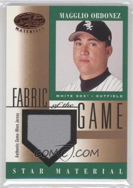 2001 Leaf Certified Materials - Fabric of the Game #FG-72 - Magglio Ordonez