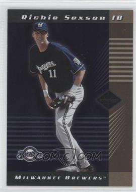 2001 Leaf Limited - [Base] #40 - Richie Sexson