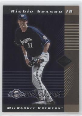 2001 Leaf Limited - [Base] #40 - Richie Sexson