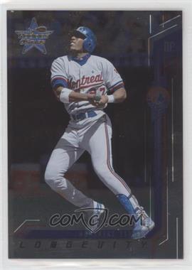 2001 Leaf Rookies & Stars - [Base] - Longevity #27 - Vladimir Guerrero /50