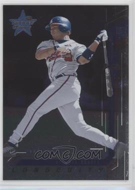 2001 Leaf Rookies & Stars - [Base] - Longevity #83 - Andruw Jones /50