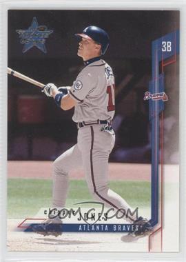 2001 Leaf Rookies & Stars - [Base] #10 - Chipper Jones