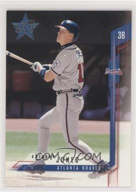 2001 Leaf Rookies & Stars - [Base] #10 - Chipper Jones