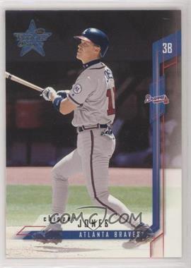 2001 Leaf Rookies & Stars - [Base] #10 - Chipper Jones