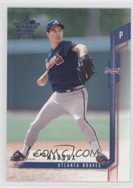 2001 Leaf Rookies & Stars - [Base] #89 - Greg Maddux