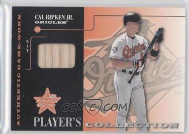 2001 Leaf Rookies & Stars - Player's Collection #PC-7 - Cal Ripken Jr. /100