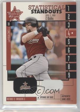 2001 Leaf Rookies & Stars - Statistical Standouts #SS-4 - Jeff Bagwell