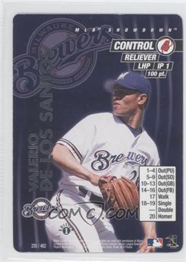 2001 MLB Showdown - [Base] - Edition 1 #235 - Valerio de los Santos