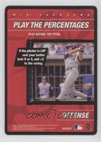 Offense - Play the Percentages