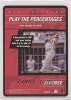 Offense - Play the Percentages