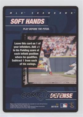 2001 MLB Showdown - Strategy #S67 - Defense - Soft Hands