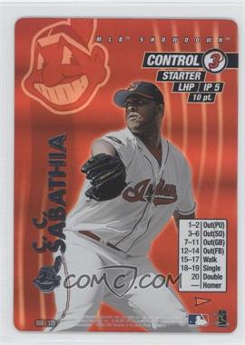 2001 MLB Showdown Pennant Run - [Base] #008 - C.C. Sabathia