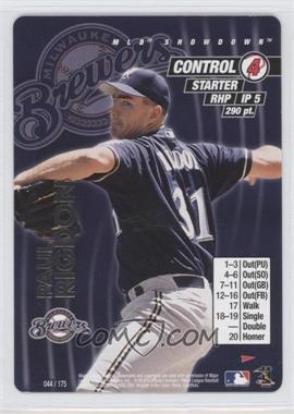 2001 MLB Showdown Pennant Run - [Base] #044 - Paul Rigdon