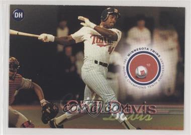 2001 Minnesota Twins 1991 World Champions Tenth Anniversary Team Issue - [Base] #_CHDA - Chili Davis