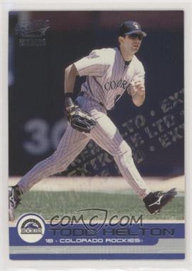 2001 Pacific - [Base] - Extreme LTD #139 - Todd Helton /45
