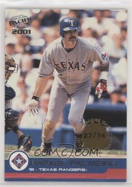 2001 Pacific - [Base] - Premiere Date #431 - Rafael Palmeiro /36 [Noted]