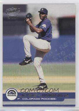 2001 Pacific - [Base] - Retail LTD #141 - Jose Jiminez /85