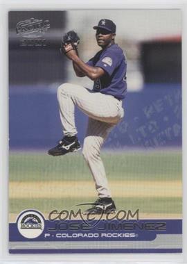 2001 Pacific - [Base] - Retail LTD #141 - Jose Jiminez /85