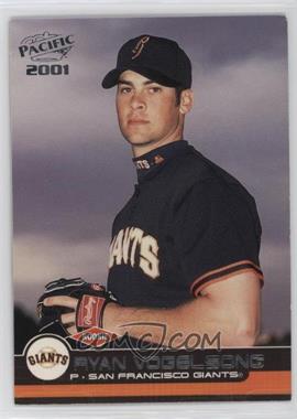 2001 Pacific - [Base] #489 - Ryan Vogelsong