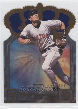 2001 Pacific - Gold Crown Die-Cuts - Blue #9 - Nomar Garciaparra /100