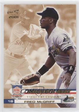 2001 Pacific - NL Decade's Best #5 - Fred McGriff